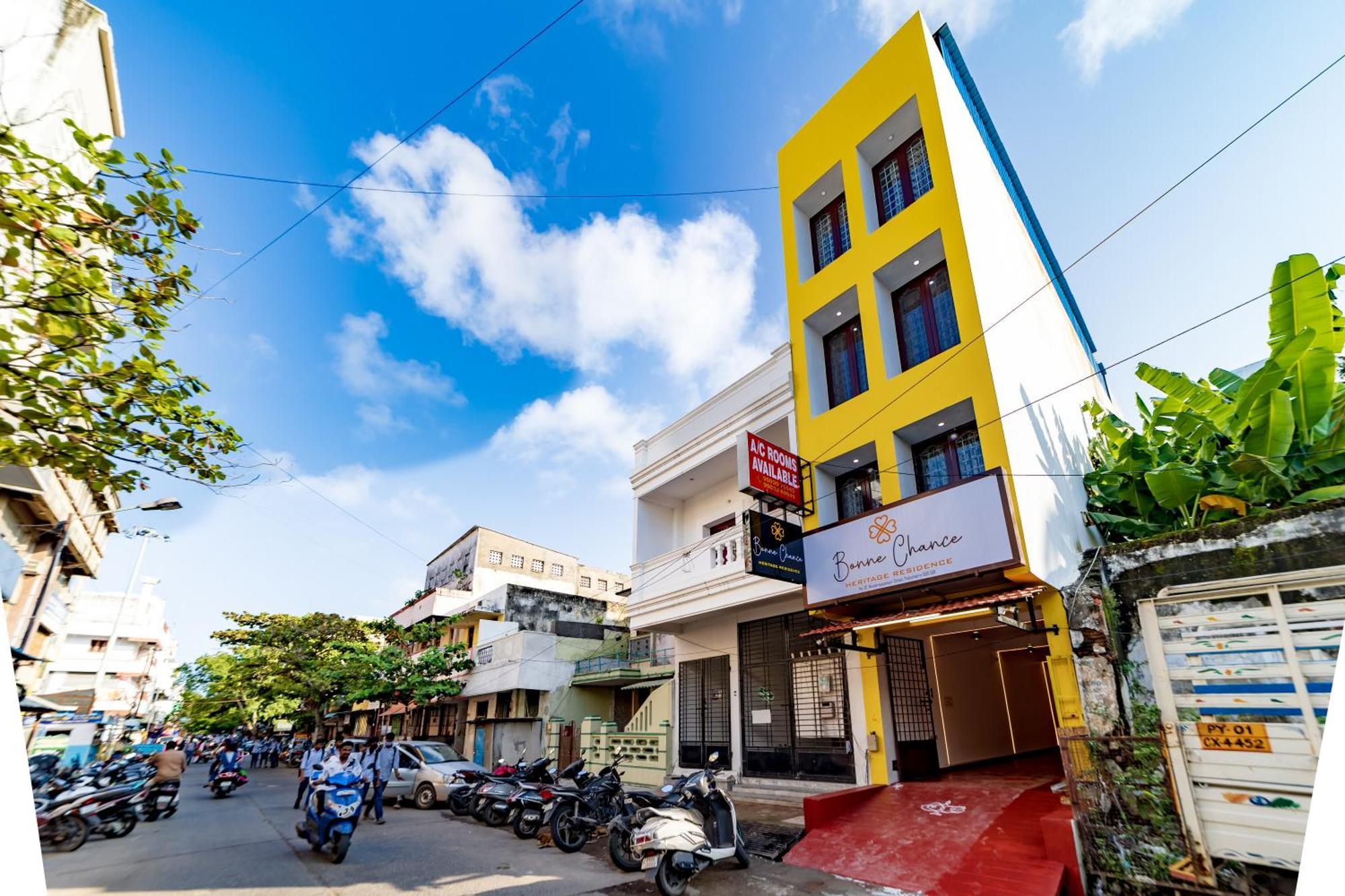 Bonne Chance Heritage Residence Pondicherry Exteriör bild